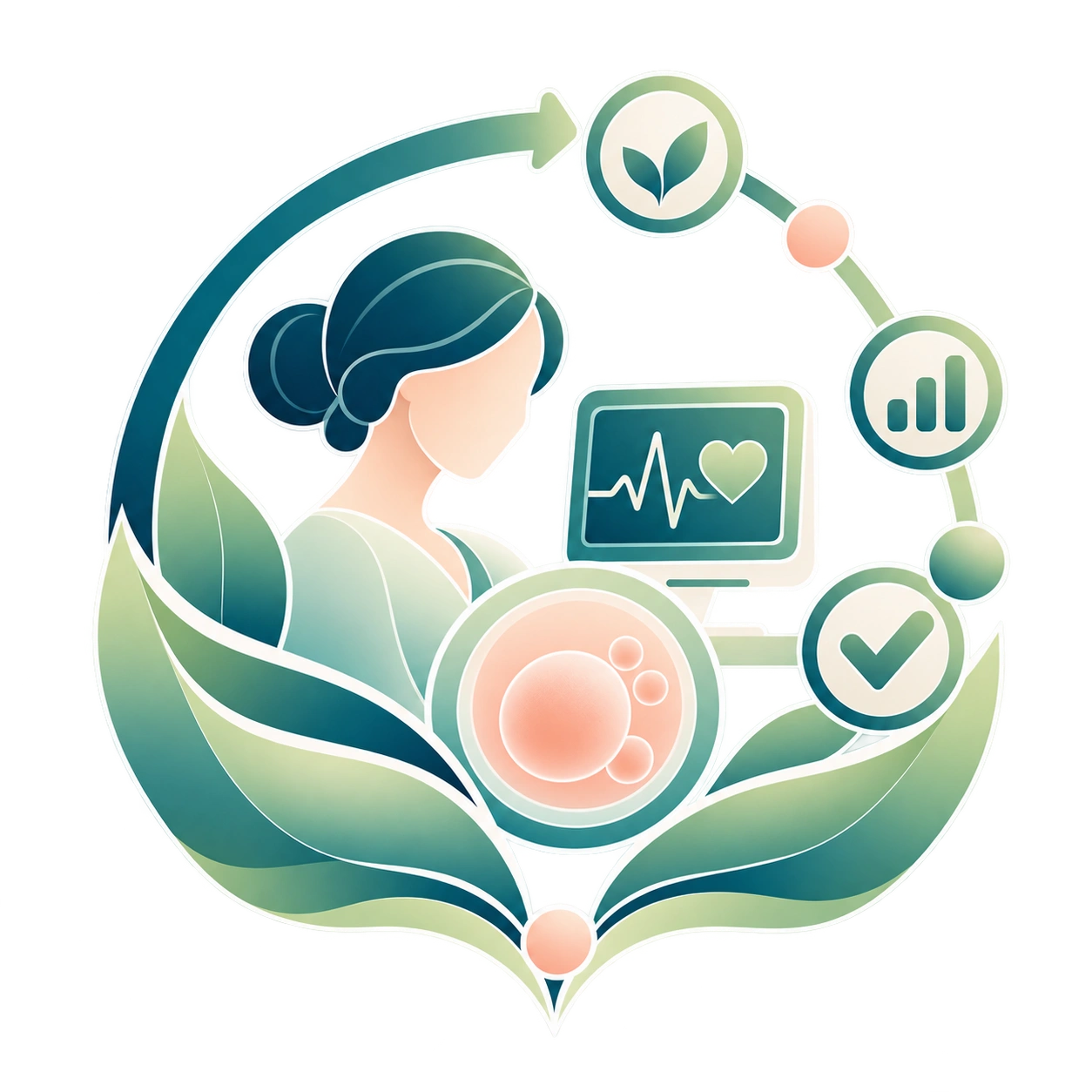 Icon for the treatment and monitoring step
