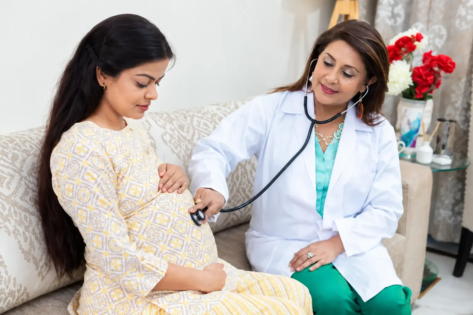 A fertility specialist discussing the limitations of ICSI treatment with a couple